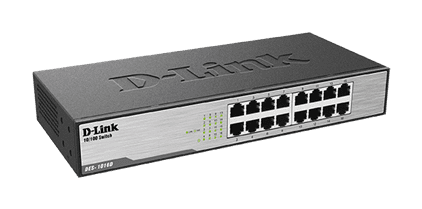 D LINK 16-Port 10/100Mbps Desktop Switch